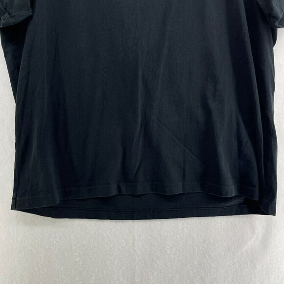 Polo Ralph Lauren T-Shirt Men’s Sz L Black V Neck Short Sleeve Embroidered Logo - Picture 6 of 10